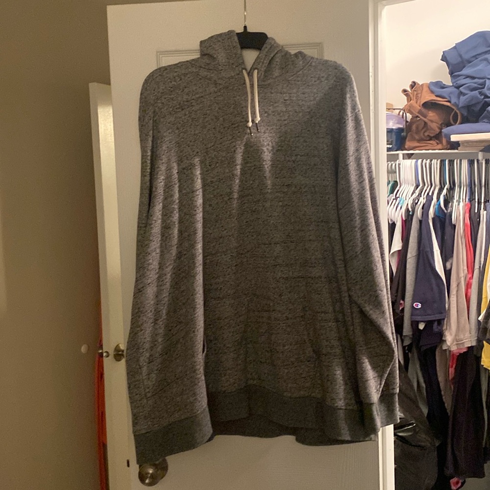 Big & Tall Men’s Old Navy Marled Hoodie 4XLT